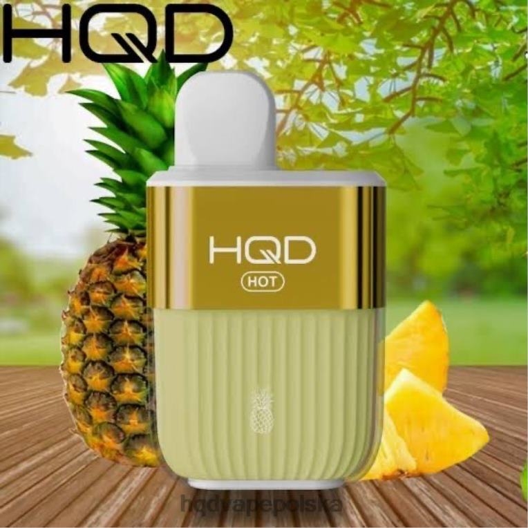 HQD Warszawa - Ananas HQD HOT 5000 zaciągnięć 0P24X65
