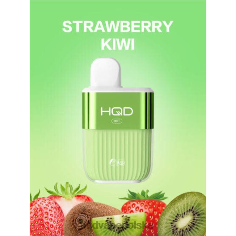 HQD vape Polska - kiwi truskawkowe HQD HOT 5000 zaciągnięć 0P24X63