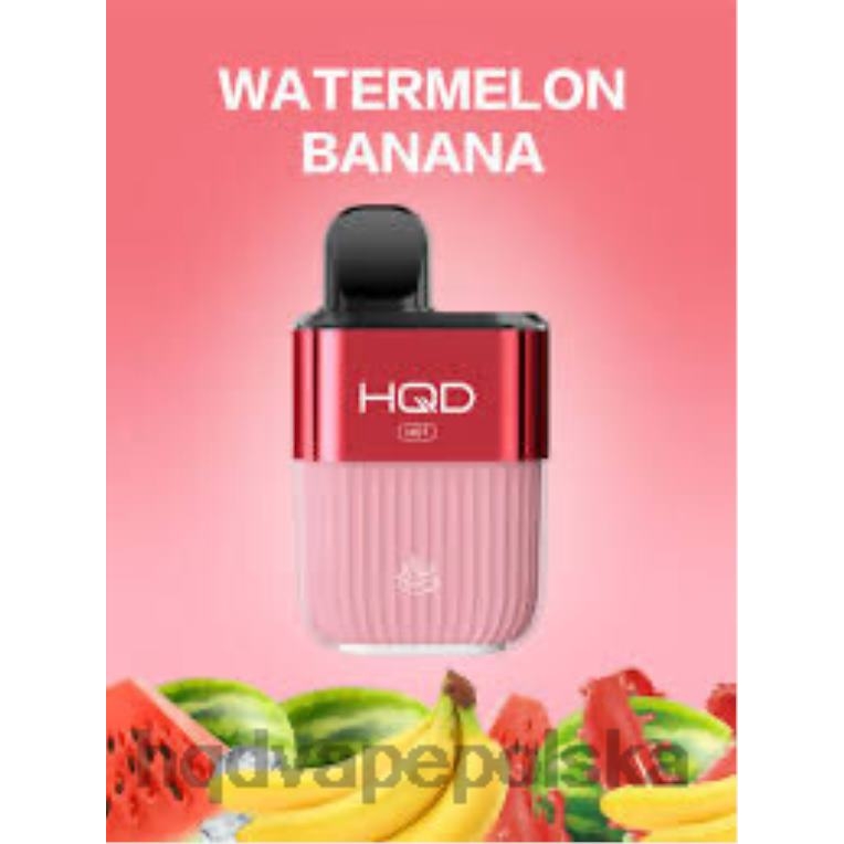 HQD vape store - arbuz, banan HQD HOT 5000 zaciągnięć 0P24X57