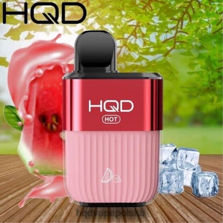 HQD vape store - bujny lód HQD HOT 5000 zaciągnięć 0P24X67