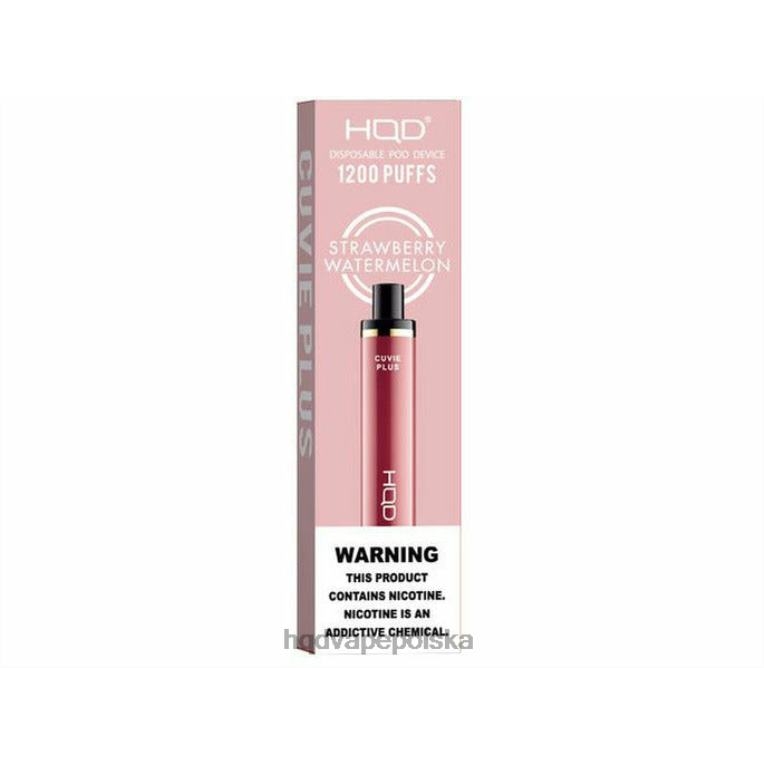 HQD Polska - arbuz truskawkowy HQD CUVIE PLUS jednorazowy waporyzator 0P24X262
