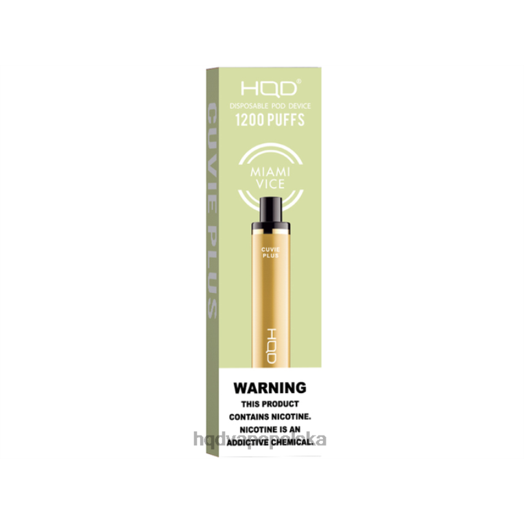 HQD Polska cena - Miami Vice HQD CUVIE PLUS jednorazowy waporyzator 0P24X220