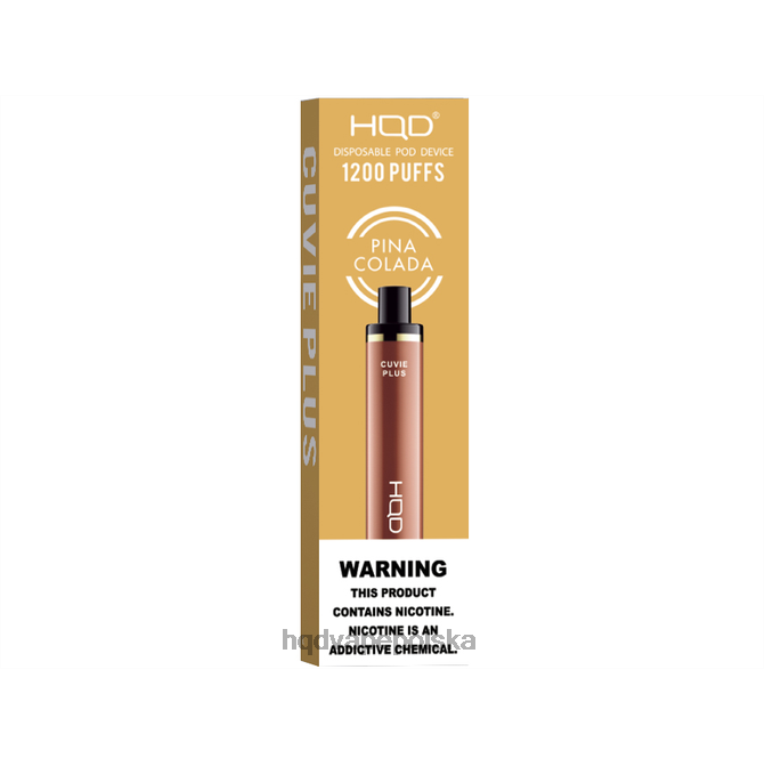 HQD Polska - pinacolada HQD CUVIE PLUS jednorazowy waporyzator 0P24X232