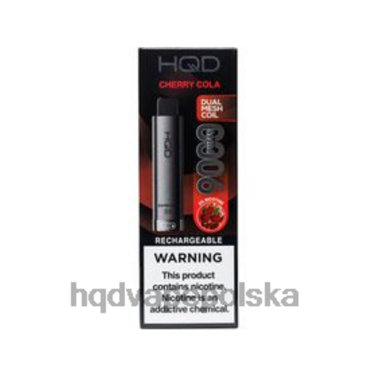 HQD Polska - wiśniowa cola HQD CUVIE PLUS 2.0 jednorazowe 0P24X272