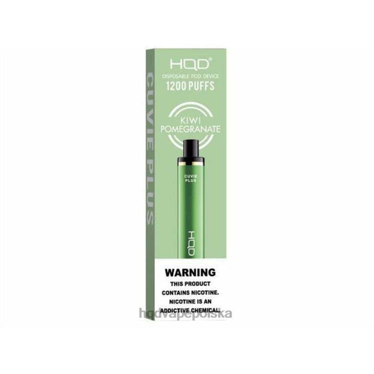 HQD Warszawa - granat kiwi HQD CUVIE PLUS jednorazowy waporyzator 0P24X205