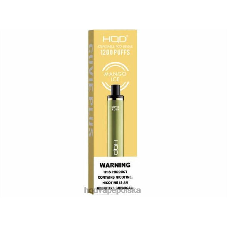 HQD kupić Polska - lód mango HQD CUVIE PLUS jednorazowy waporyzator 0P24X216