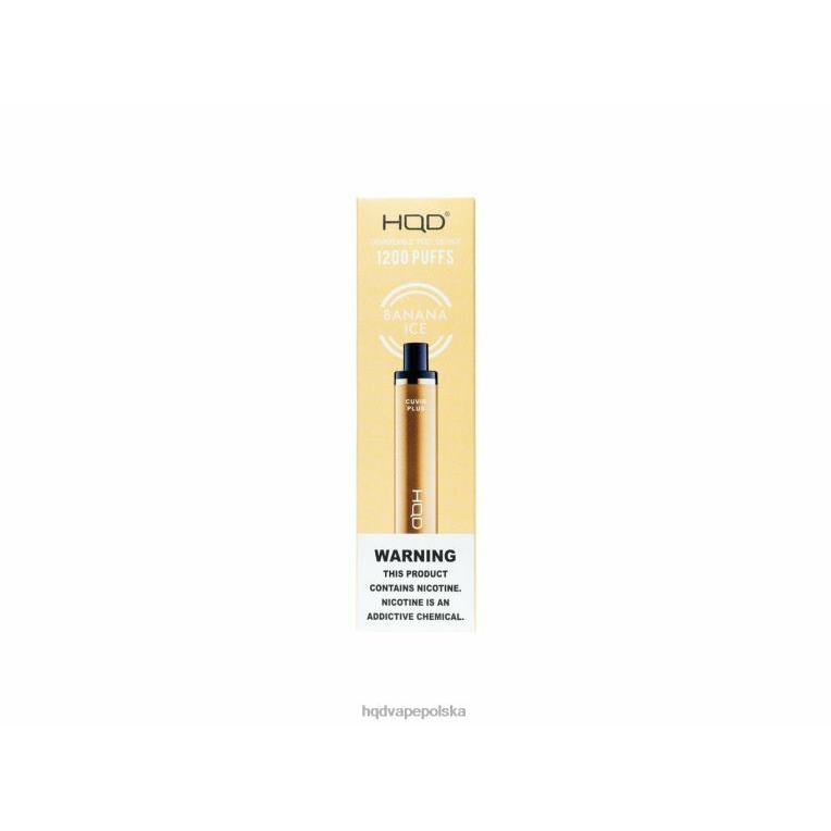 HQD rabatt - lód bananowy HQD CUVIE PLUS jednorazowy waporyzator 0P24X128