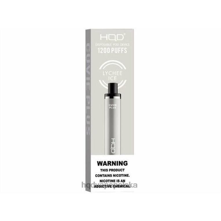 HQD vape Polska - lód liczi HQD CUVIE PLUS jednorazowy waporyzator 0P24X213