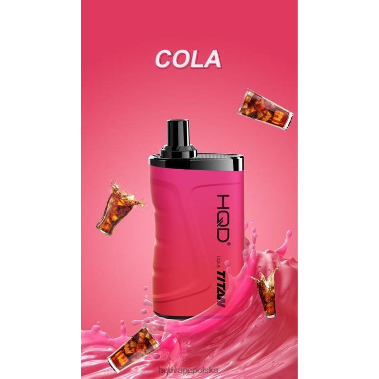HQD cena - Cola HQD TITAN 7000 zaciągnięć 0P24X4