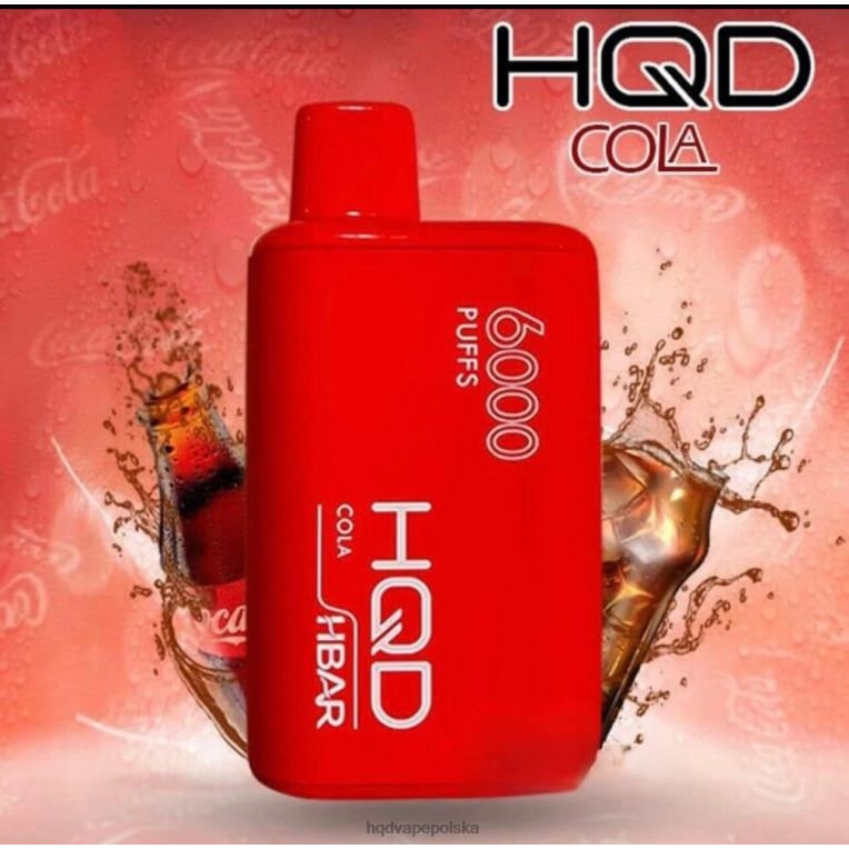 HQD kupić Polska - Cola HQD HBAR 6000 zaciągnięć 0P24X46
