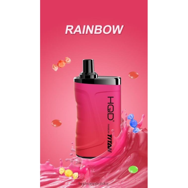 HQD vape store - tęcza HQD TITAN 7000 zaciągnięć 0P24X7