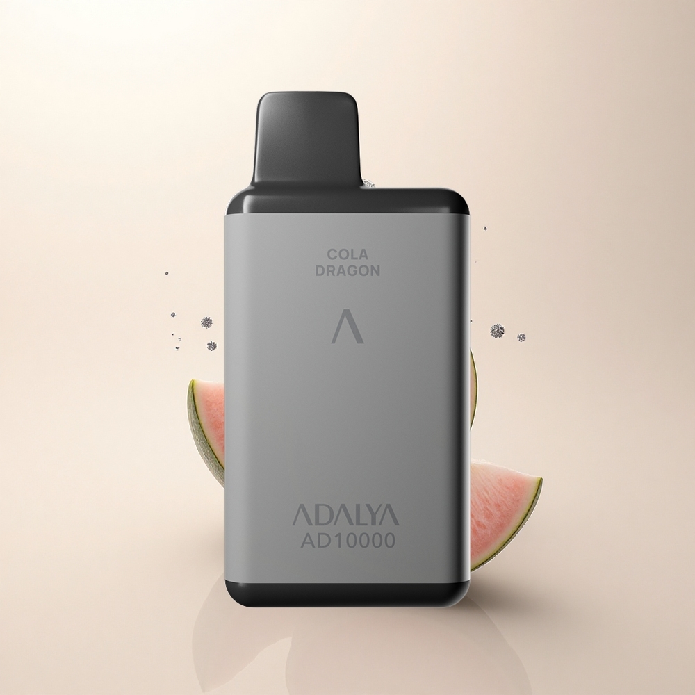 Adalya AD 10000 Puffs Niebieski Arbuz z Szarą Kosmiczną i Jedwabnym Ekranem
