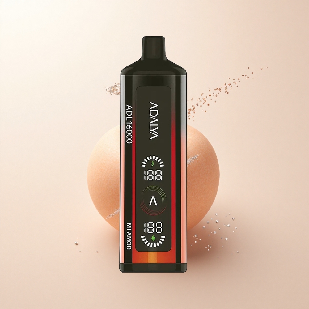 Adalya ADL 16000 PRO Puffs Mi Amor Stalowa Rura Gradient