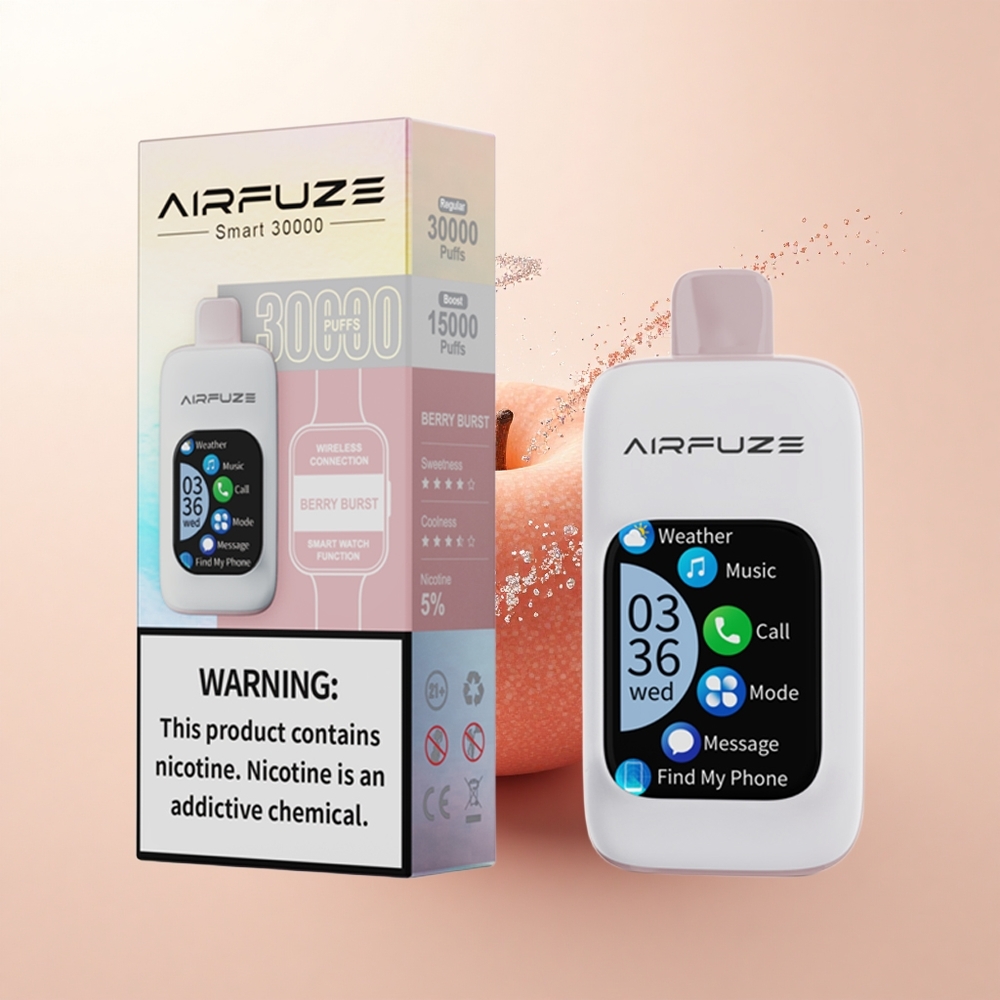 AirFuze Smart 30000 Puffs Berry Burst Smart 900mAh Type-C 5%