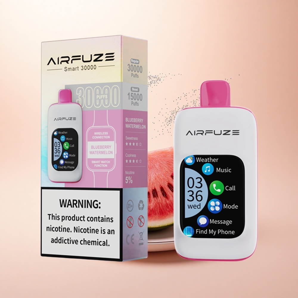 AirFuze Smart 30000 Puffs Borówkowo-Arbuzowy Smart TFT Type-C