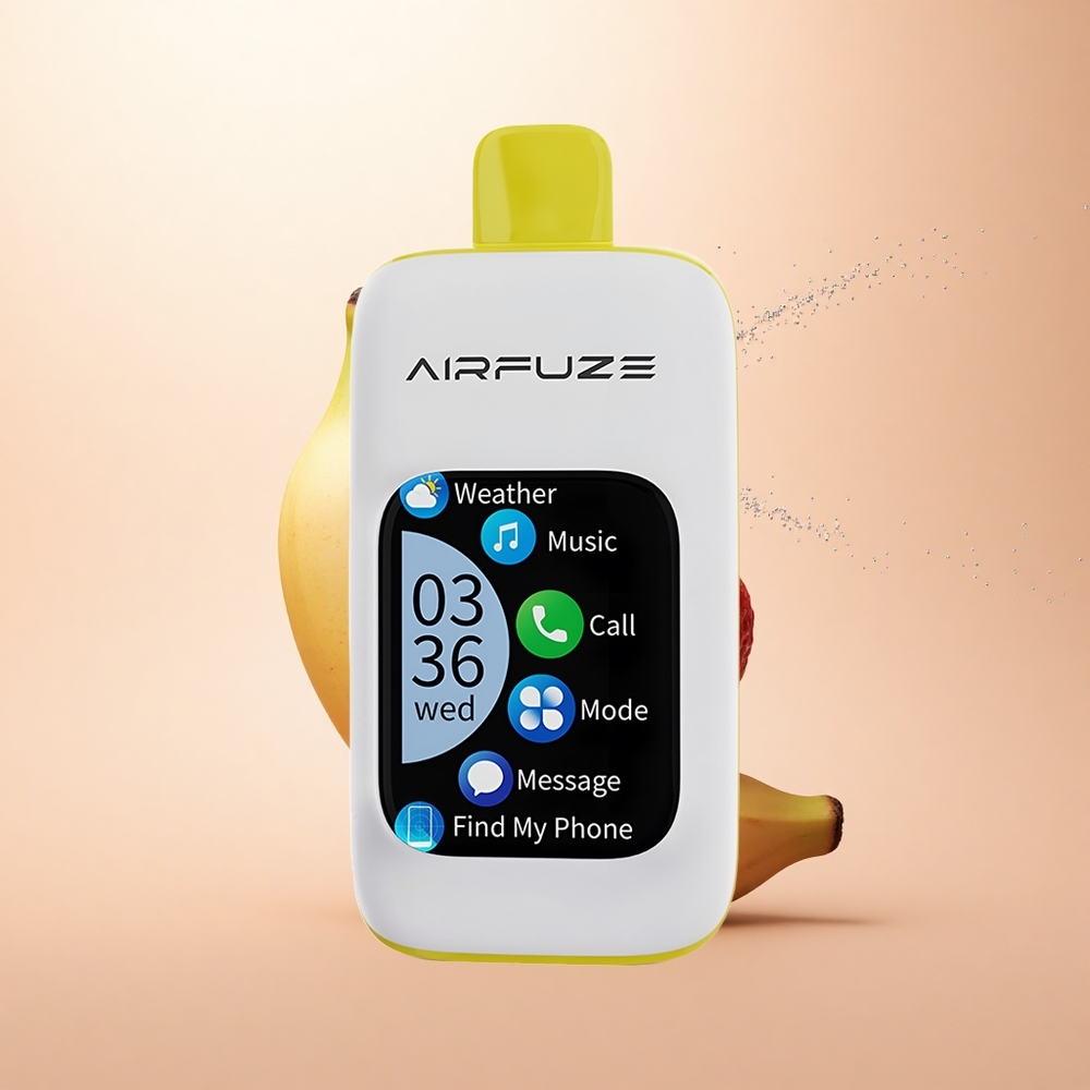 AirFuze Smart 30000 Puffs Truskawkowo-Bananowy Smart 900mAh Type-C