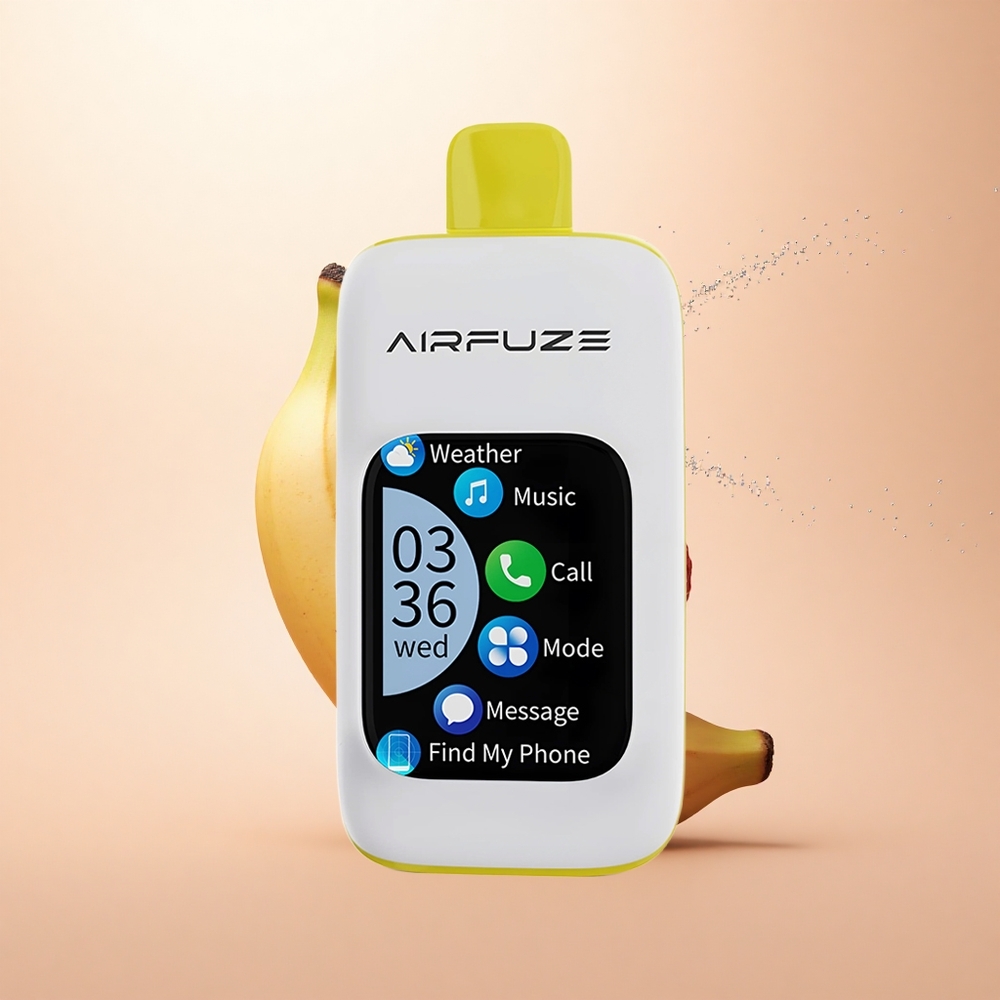 AirFuze Smart Pro 40000 Puffs Truskawkowo-Bananowy 20ML 900mAh 3-Mody