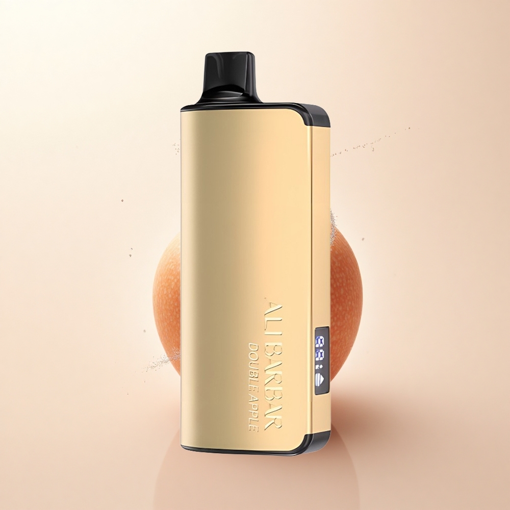 Alibarbar Ingot 9000 Puffs Podwójne Jabłko 22ml 2350mah LED