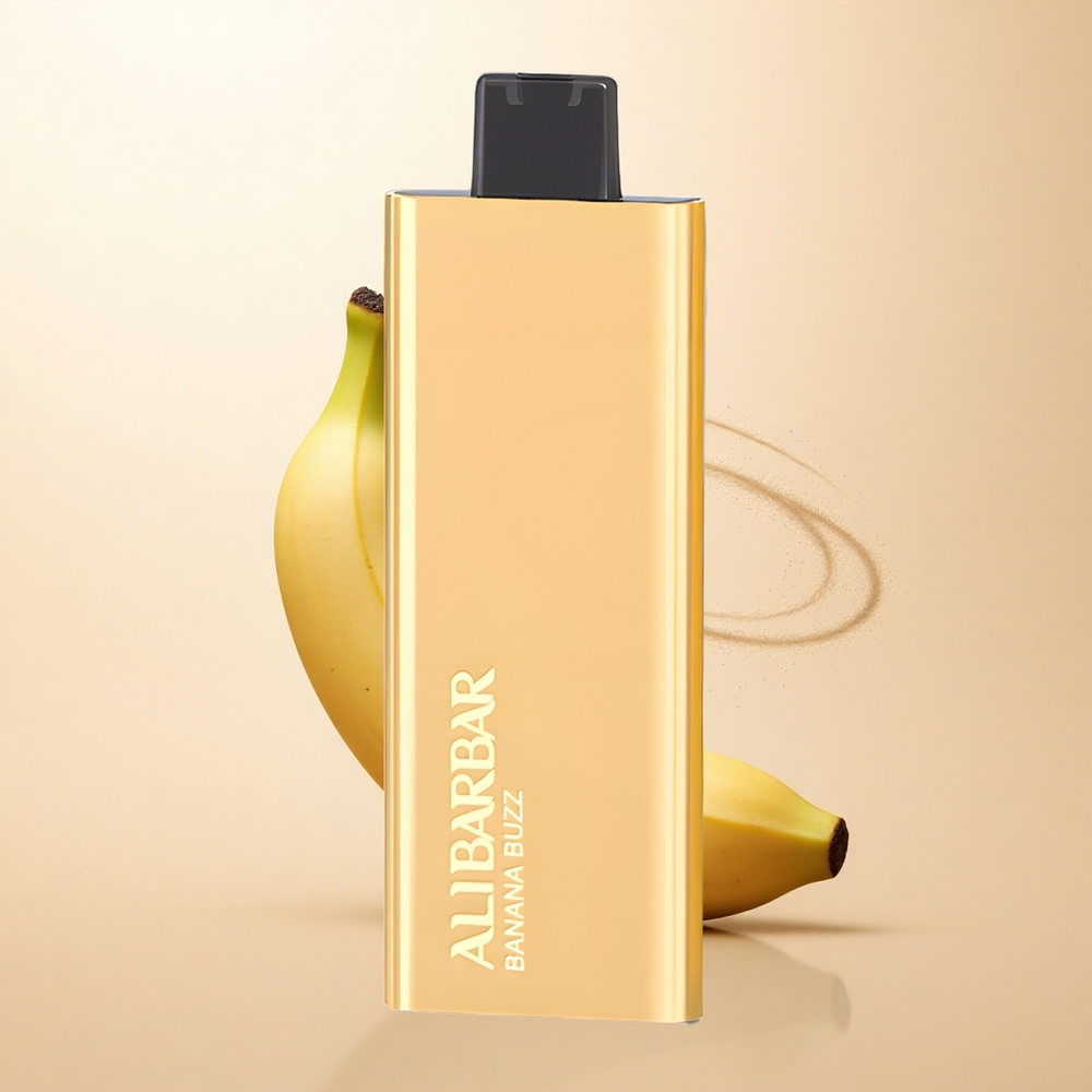Alibarbar Pandora 7000 Puffs Banana Bzzz 17ml 1.0 Ohm