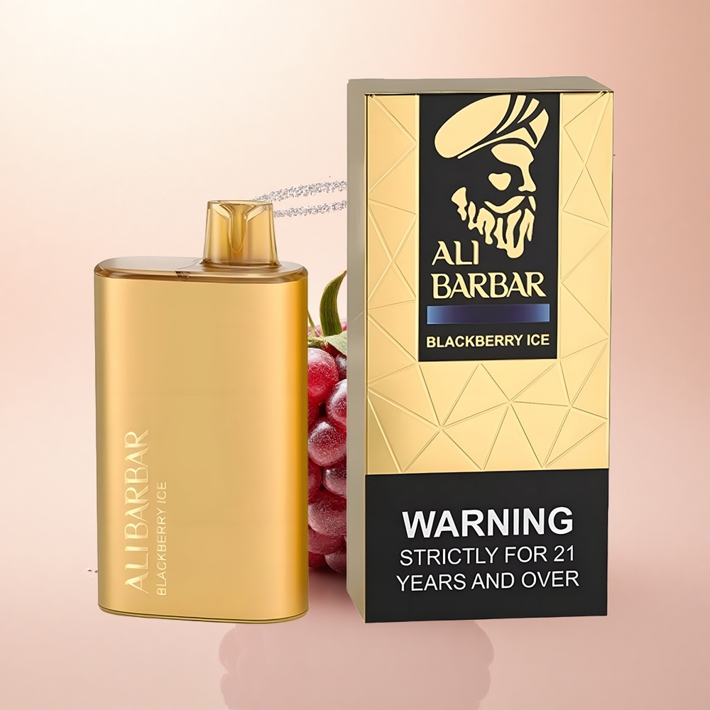 Alibarbar Rich 8000 Puffs Jeżyna Lód z 2000 mAh
