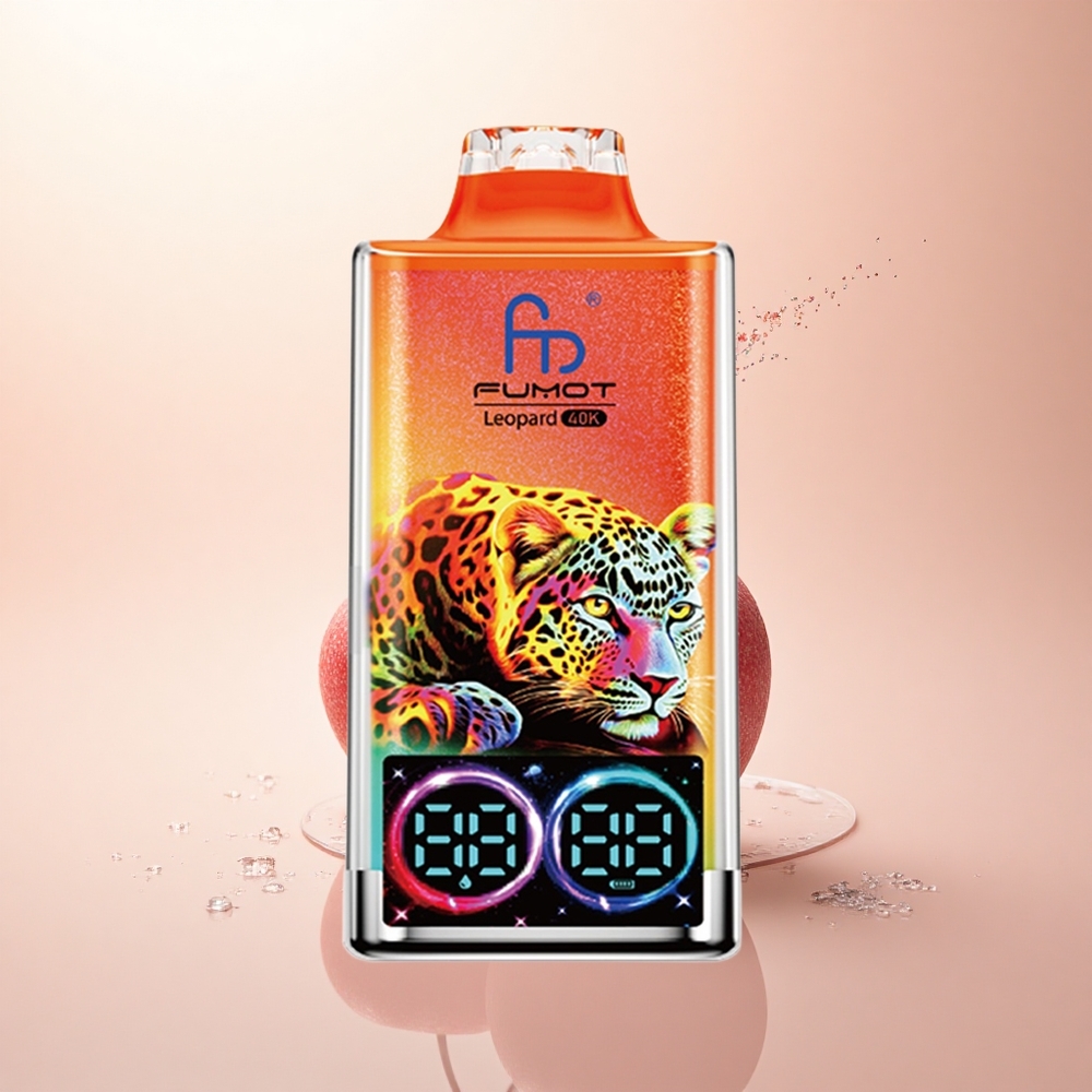 Fumot Leopard 40K Puffs Wiśniowy Lód Dual Mesh 5%