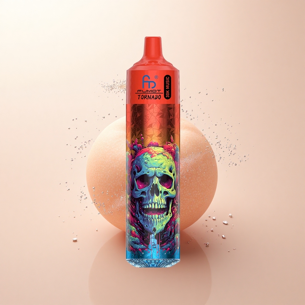 Fumot Randm Tornado 30000 Puffs Lodowy Miód z Wyświetlaczem LED i 30mL Płynu