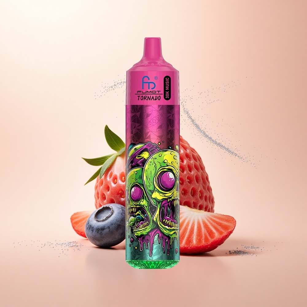 Fumot Randm Tornado 30000 Puffs Truskawka Jagoda 30mL Mesh