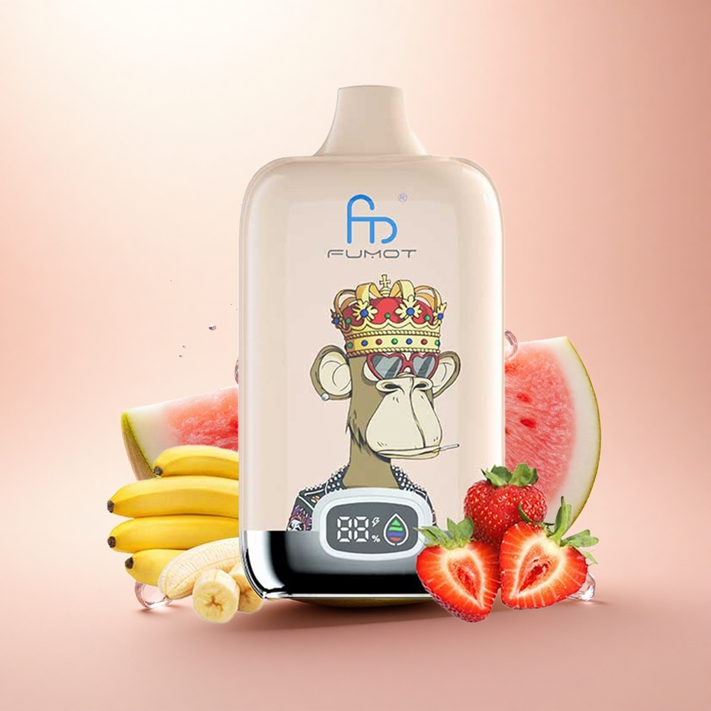 Fumot Tornado Digital Box 12000 Puffs Arbuzowy Lód Mesh 20ml Typ-C
