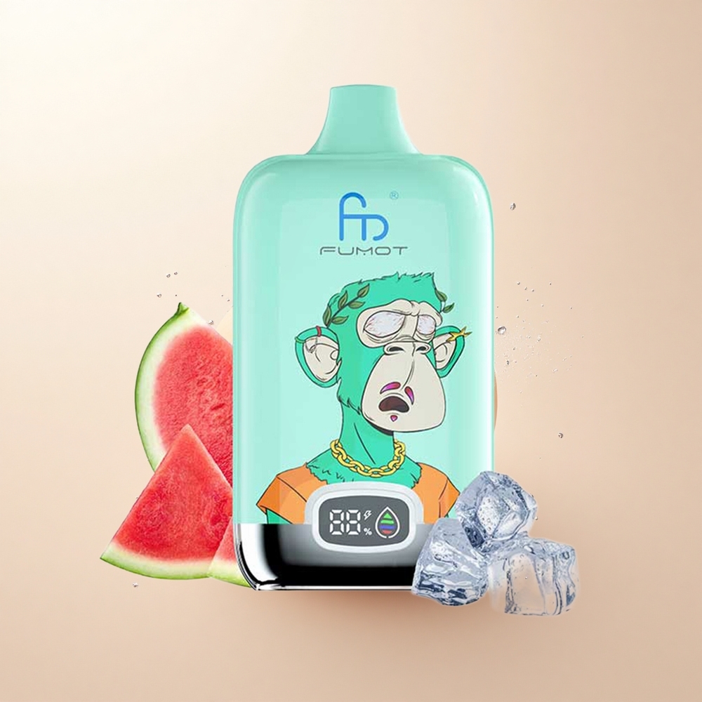 Fumot Tornado Digital Box 12000 Puffs Chłodna Mięta Mesh 20ml