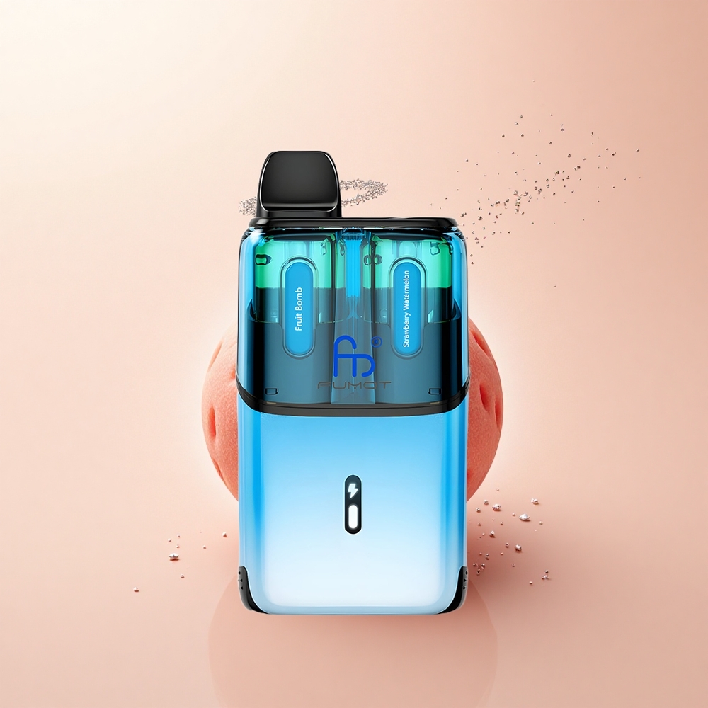 Fumot Ultra T32000 Puffs Bomba Owocowa - Truskawka Arbuz z Ładowaniem Type-C i Mocą 20mg