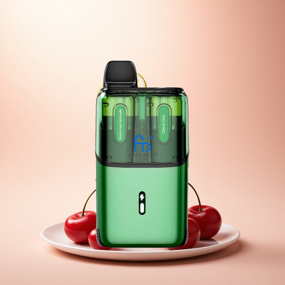 Fumot Ultra T32000 Puffs Czarna Porzeczka Lemonada - Wiśniowa Cola z 800mAh i 24ml Płynu