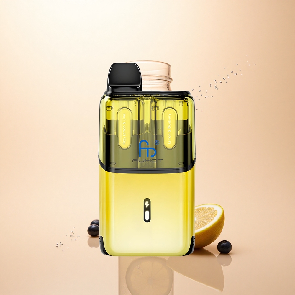 Fumot Ultra T32000 Puffs Gazowana Cytryna & Limonka - Cytryna & Jagoda z 800mAh i Typem-C