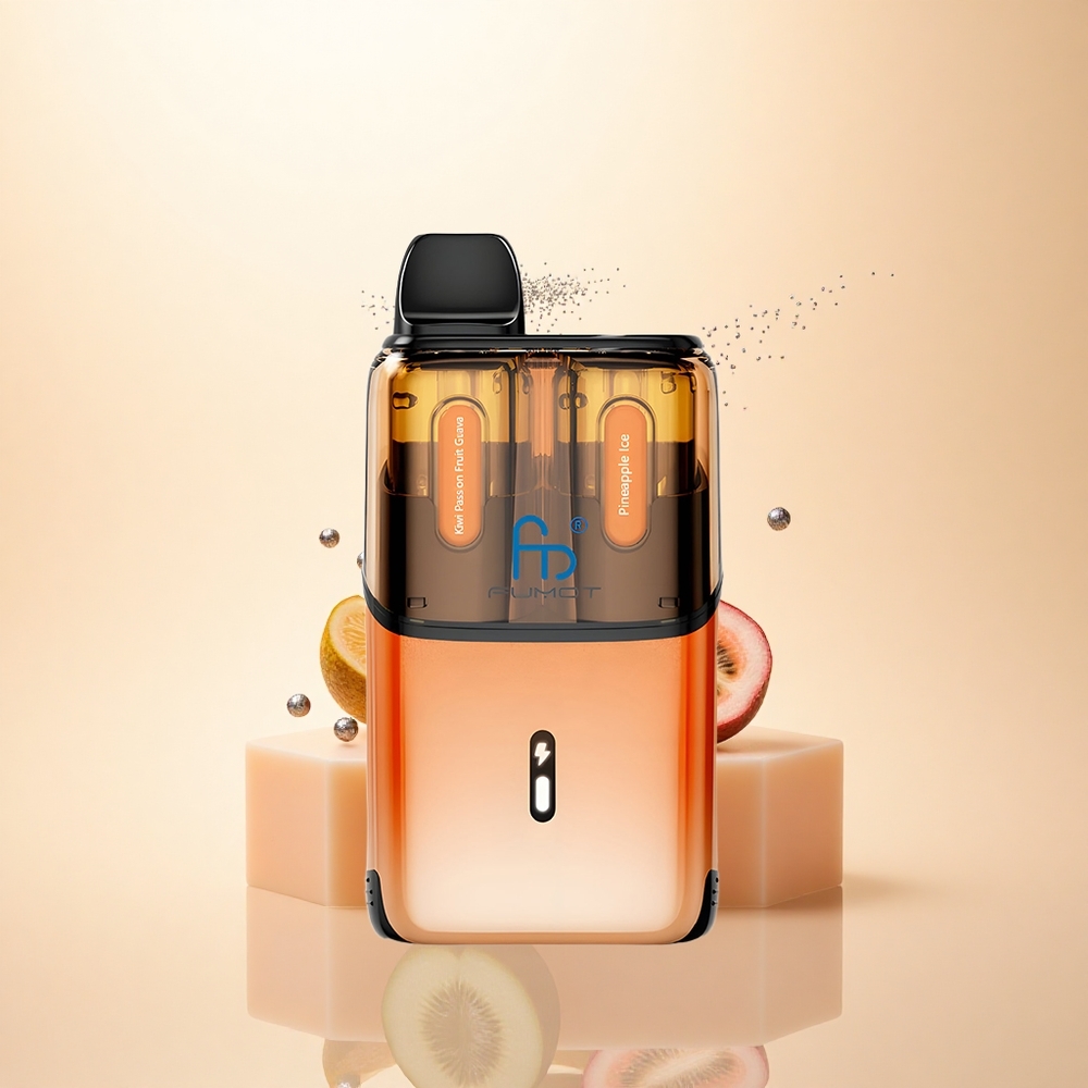 Fumot Ultra T32000 Puffs Kiwi Marakuja Guawa - Ananasowy Lód z 800mAh i 24ml