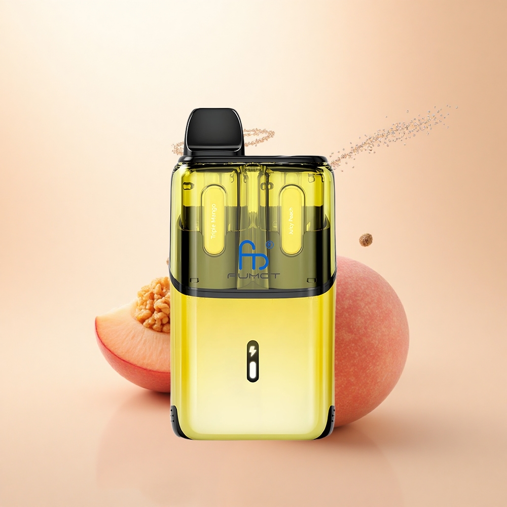 Fumot Ultra T32000 Puffs Potrójny Mango - Soczysta Brzoskwinia z 800mAh i Typem-C