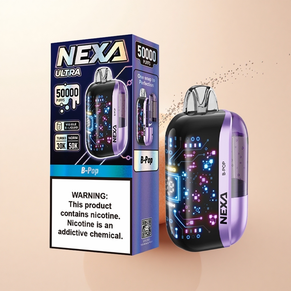 NEXA Ultra 50000 Puffs B-Pop 20ml Dual Mesh