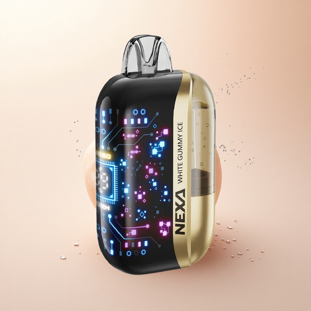 NEXA Ultra 50000 Puffs Biały Żelkowy Lód 20ml Dual Mesh