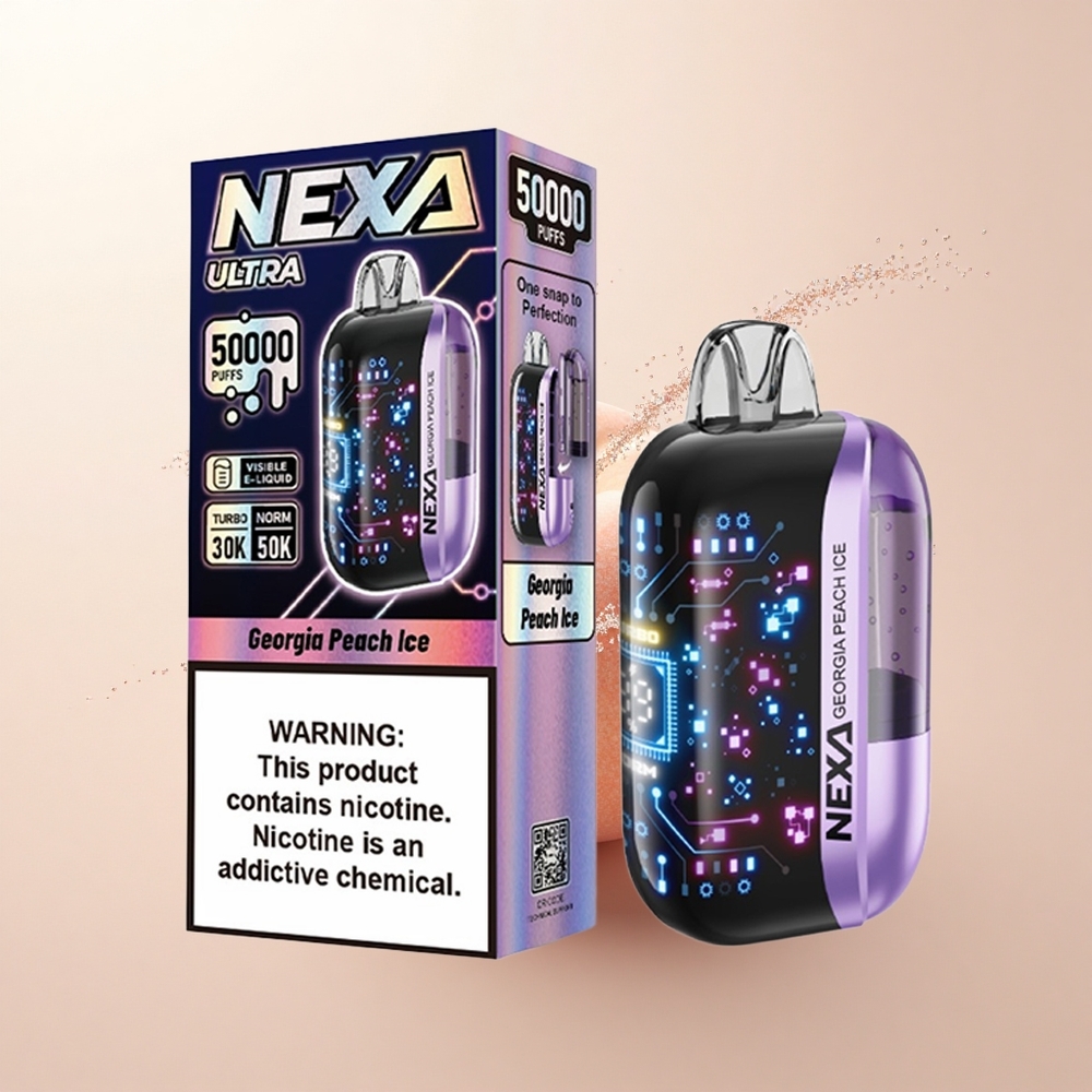 NEXA Ultra 50000 Puffs Brzośniowy Lód z Georgii 20ml Dual Mesh