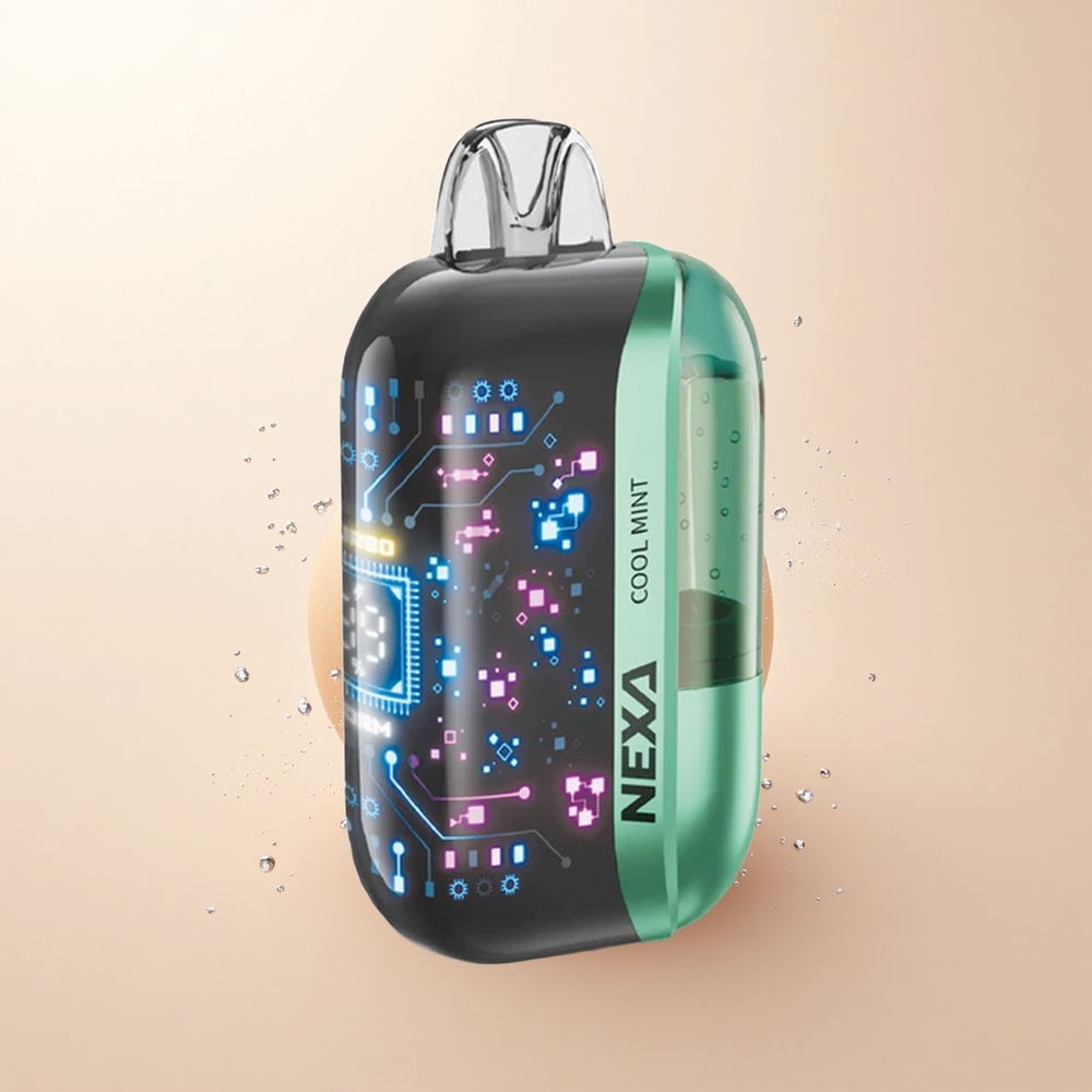 NEXA Ultra 50000 Puffs Chłodna Mięta z Wyświetlaczem 3D i Typem-C