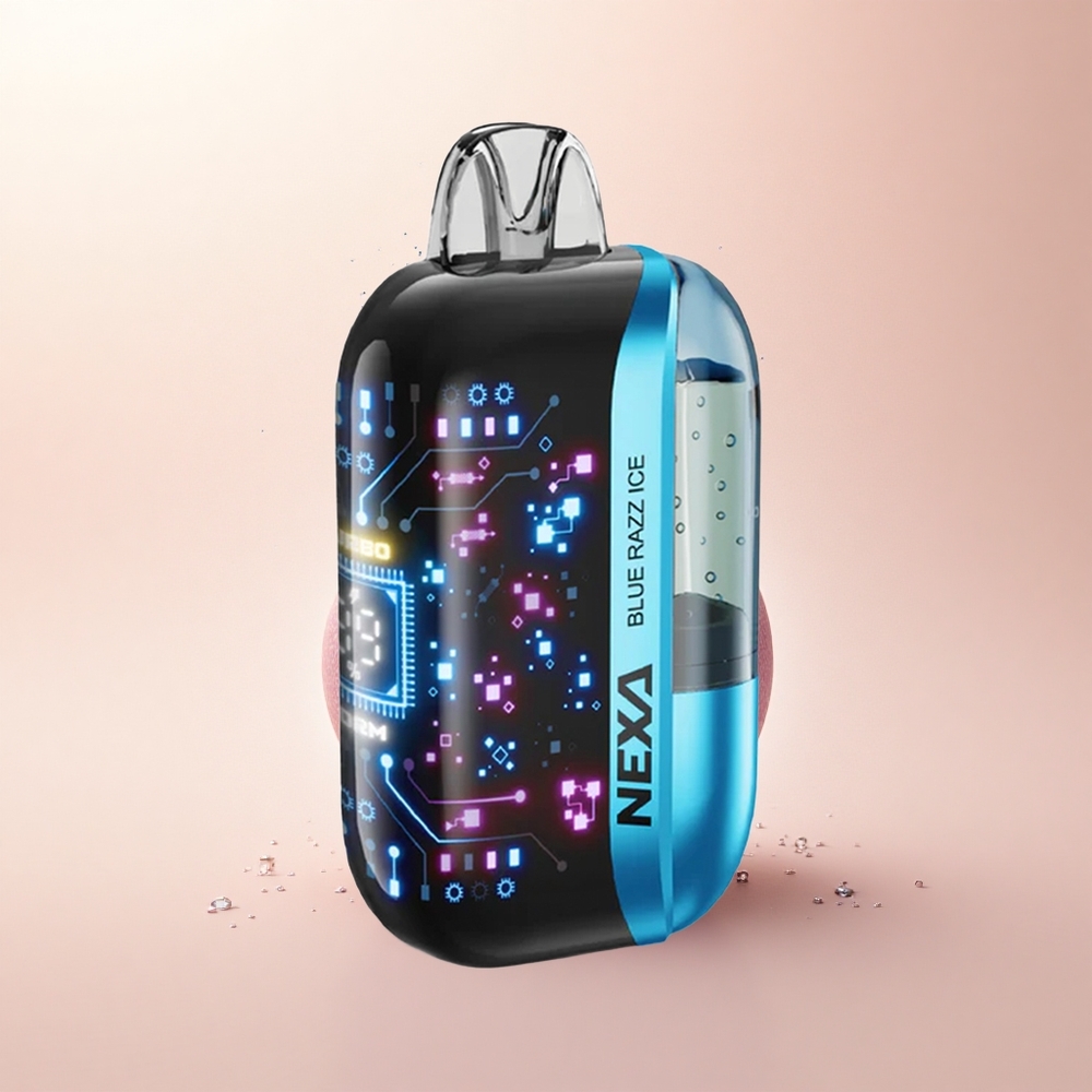 NEXA Ultra 50000 Puffs Lód Malinowy z Ekranem 3D i Typem-C
