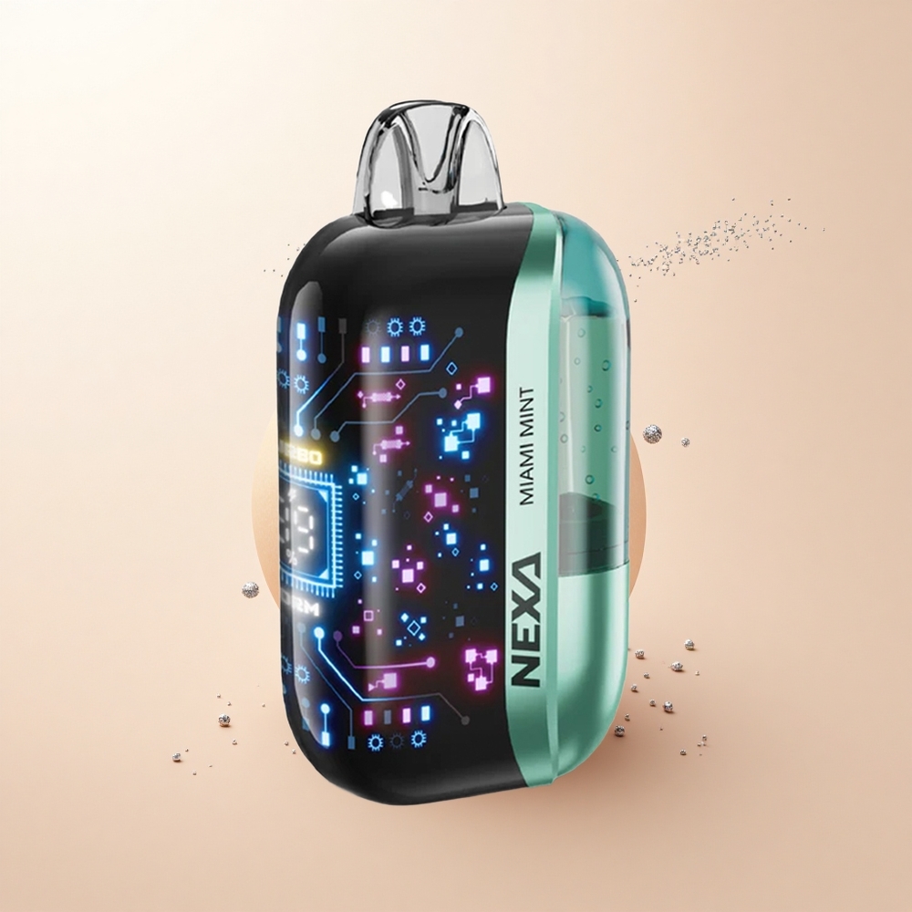 NEXA Ultra 50000 Puffs Miami Mięta 20ml Dual Mesh