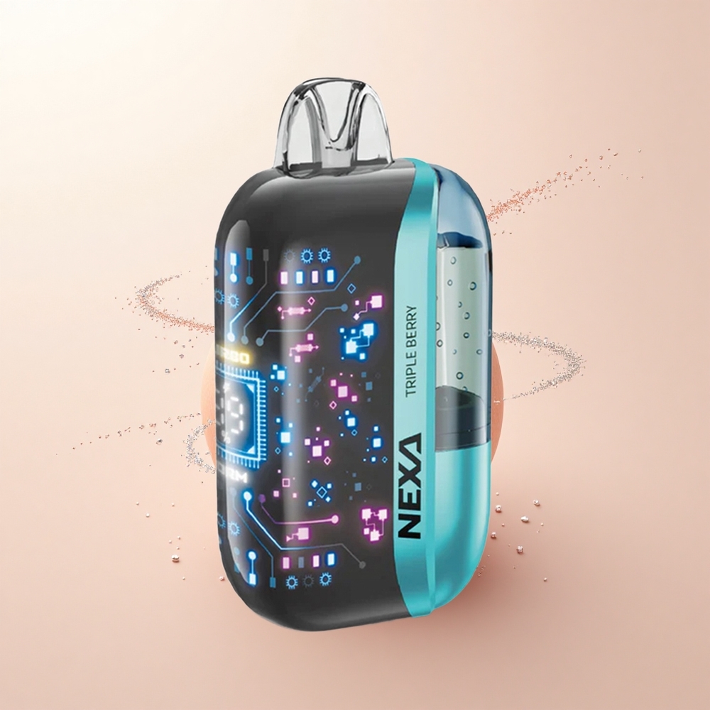 NEXA Ultra 50000 Puffs Trójowocowy 50K z Wyświetlaczem 3D i Typem-C