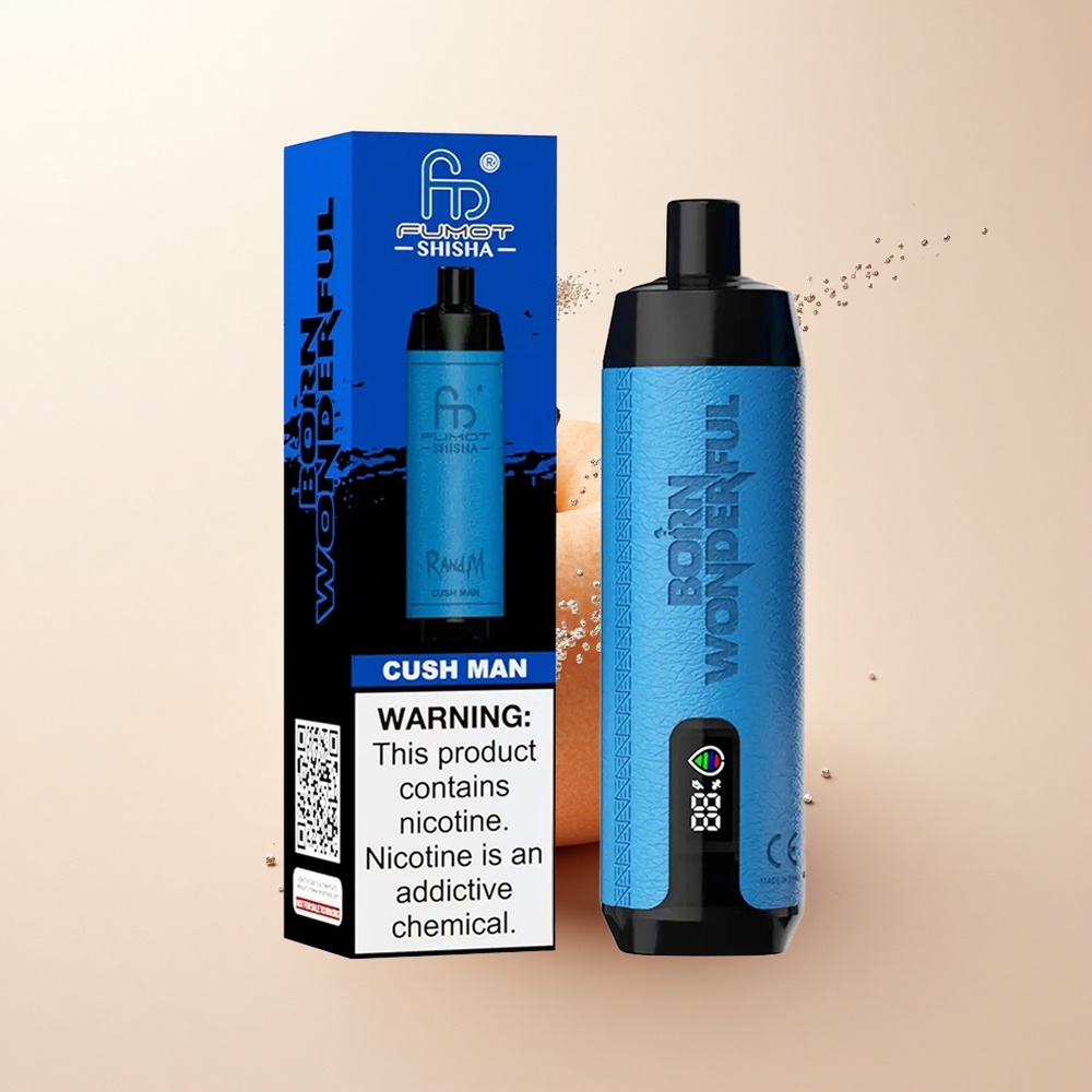 RandM Fumot Shisha 10000 Puffs Człowiek Poduszka 18ml 0,6ohm 850mAh