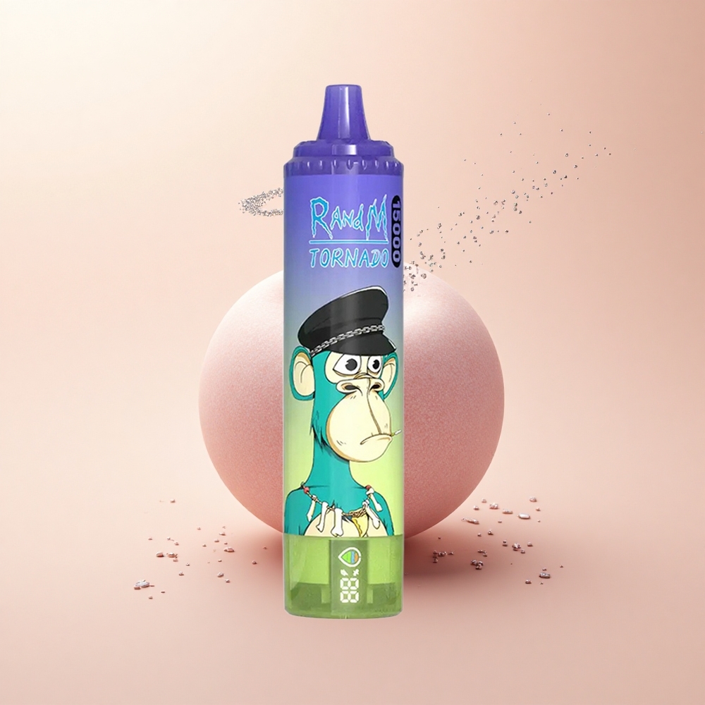 RandM Fumot Tornado 15000 Puffs Bubble Gum Borówkowy 25ml Mesh