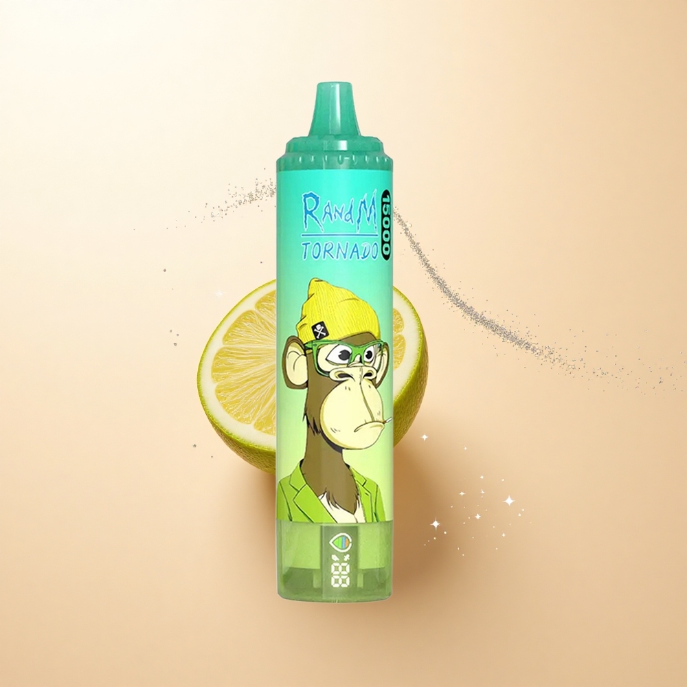 RandM Fumot Tornado 15000 Puffs Cytrusowa Limonka 25ml Mesh 850mAh