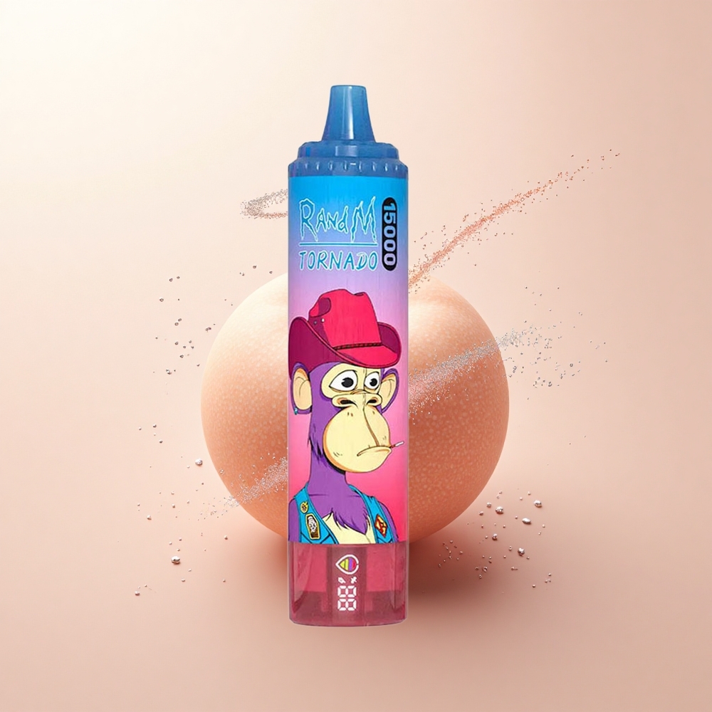 RandM Fumot Tornado 15000 Puffs Jagoda Mix LCD 25ml Mesh