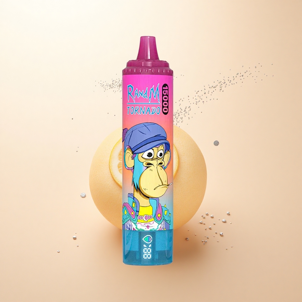 RandM Fumot Tornado 15000 Puffs Limonada z 25ml Płynu i Ekranem LCD