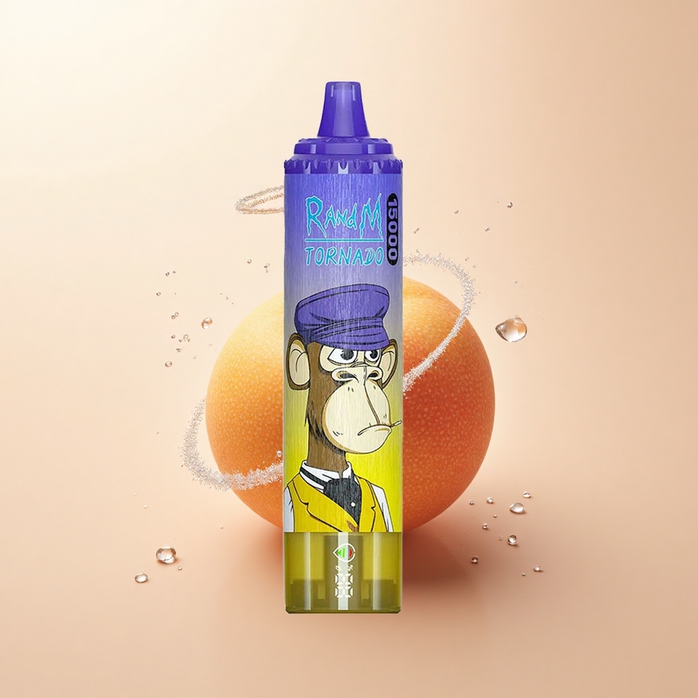 RandM Fumot Tornado 15000 Puffs Mango Na Lodzie z 25ml i Typem-C