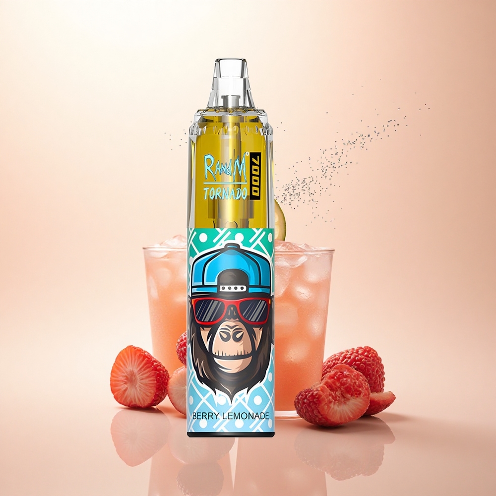 RandM Fumot Tornado 7000 Puffs Berry Lemonade 14 ML Mesh RGB