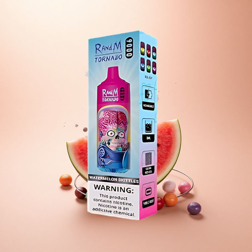 RandM Fumot Tornado 9000 Puffs Arbuzowy Tornad RGB MESH 18mL