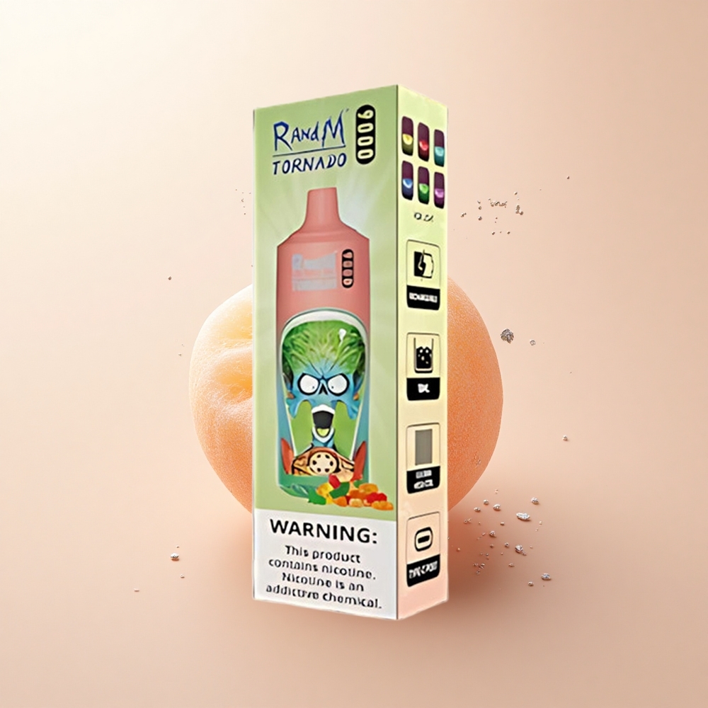 RandM Fumot Tornado 9000 Puffs Miś Gumisek z 9000 Zaciągnięć i 18 mL Płynu